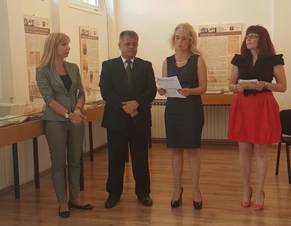 Откриване на изложба на български книги, издадени на хърватски език