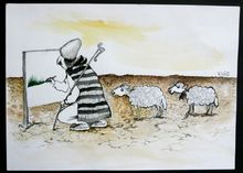 Българска карикатура представена в Националната парламентарна библиотека в Киев 