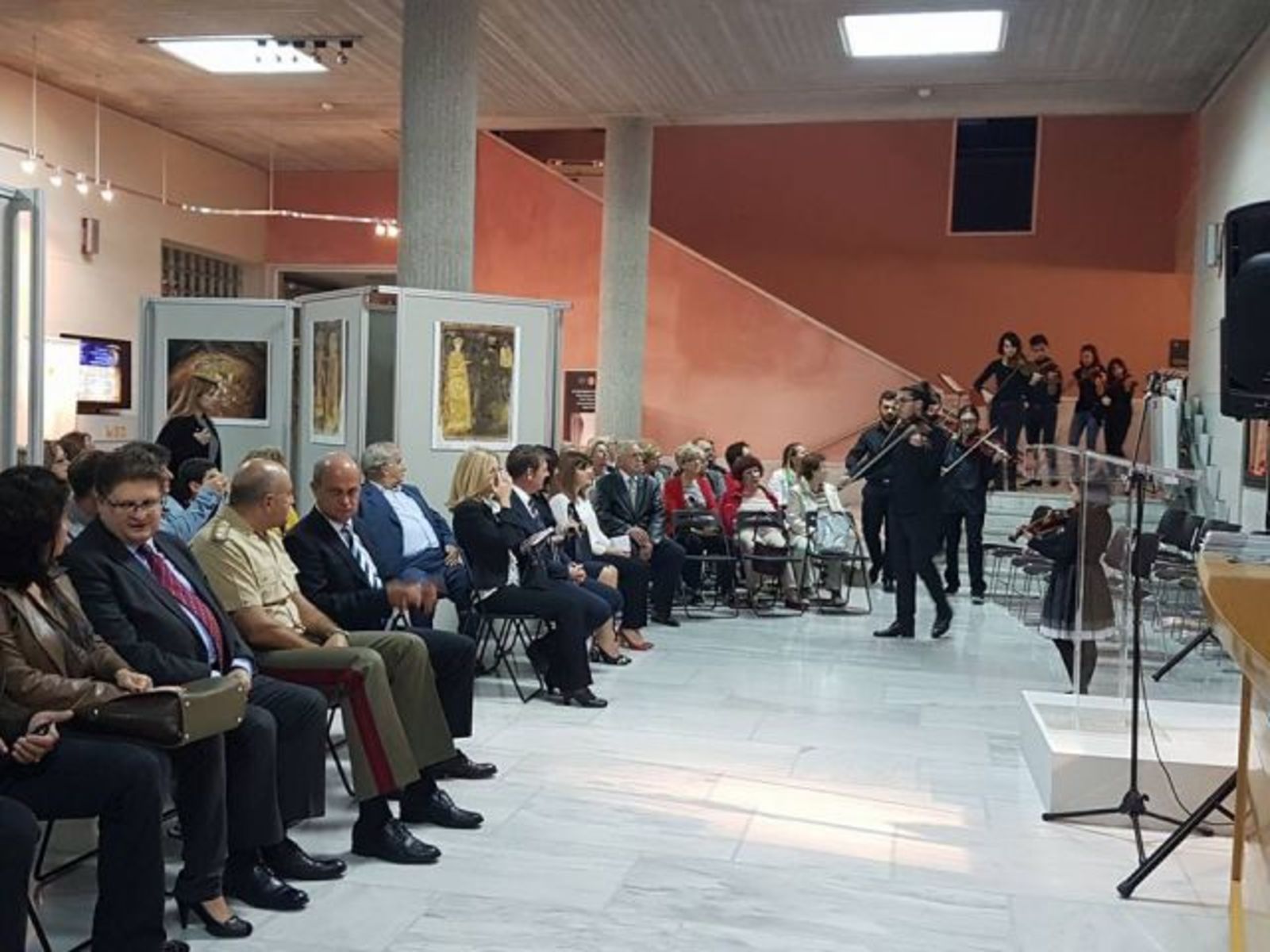 The exhibition 'Bulgarian monuments under the protection of UNESCO' in Thessaloniki
