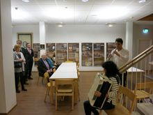 Presentation of the exhibition 'The Power of Civil Society' in Helsinki