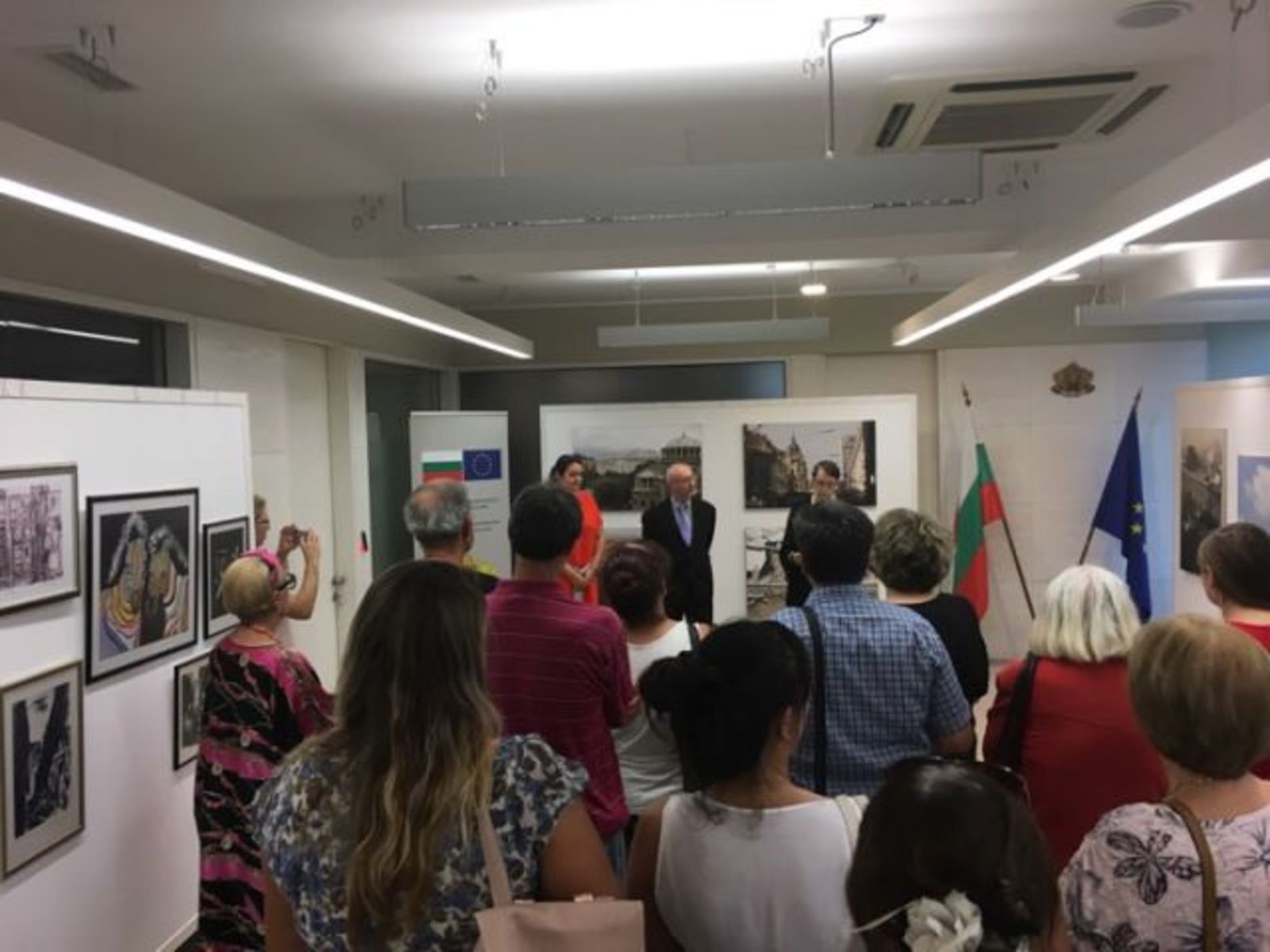 Presentation of the 'Roofs of Sofia' exhibition in Skopje