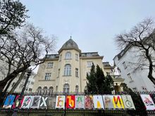 Presentation of a selection of posters from the exhibition "The Letters of Bulgaria - Alphabet of Europe" in Budapest
