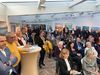 A Large Audience Gathered in the Mission Gallery for the Presentation Of a Book From the Writing Diplomats Program