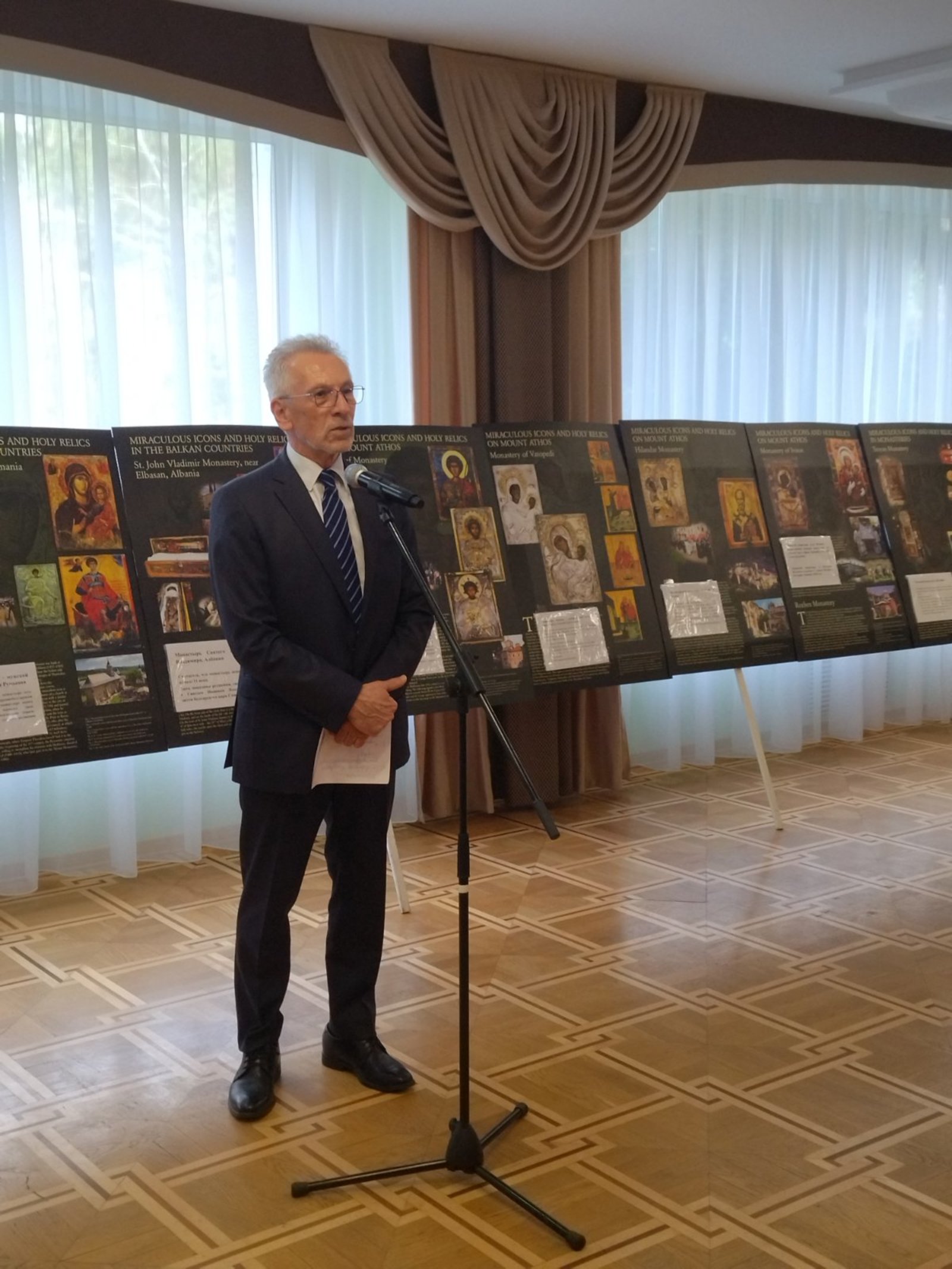 On the Occasion of May 24, the Mobile Exhibition "Miraculous Icons and Holy Relics of the Balkans" Visited the city of Brest, Belarus