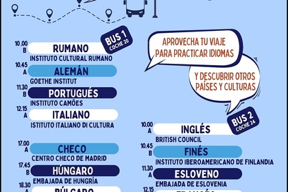Участие на Посолството на Република България в Мадрид в  инициативата „Автобус на езиците“ в рамките на отбелязването на Европейския ден на езиците в испанската столица