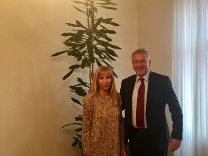 Посланик  Димитрова разговаря с хърватски депутати