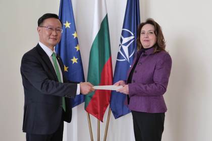 Deputy Minister Maria Angelieva received the newly appointed Ambassador of the Republic of Korea to Bulgaria 