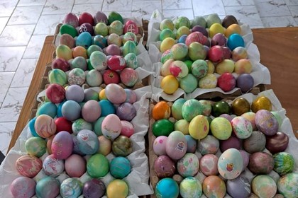 Workshop on Easter Egg Painting in Havana
