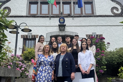 Bulgarian Embassy in Brussels welcomed graduates of the Bulgarian School "Peyo Yavorov" in Brussels 