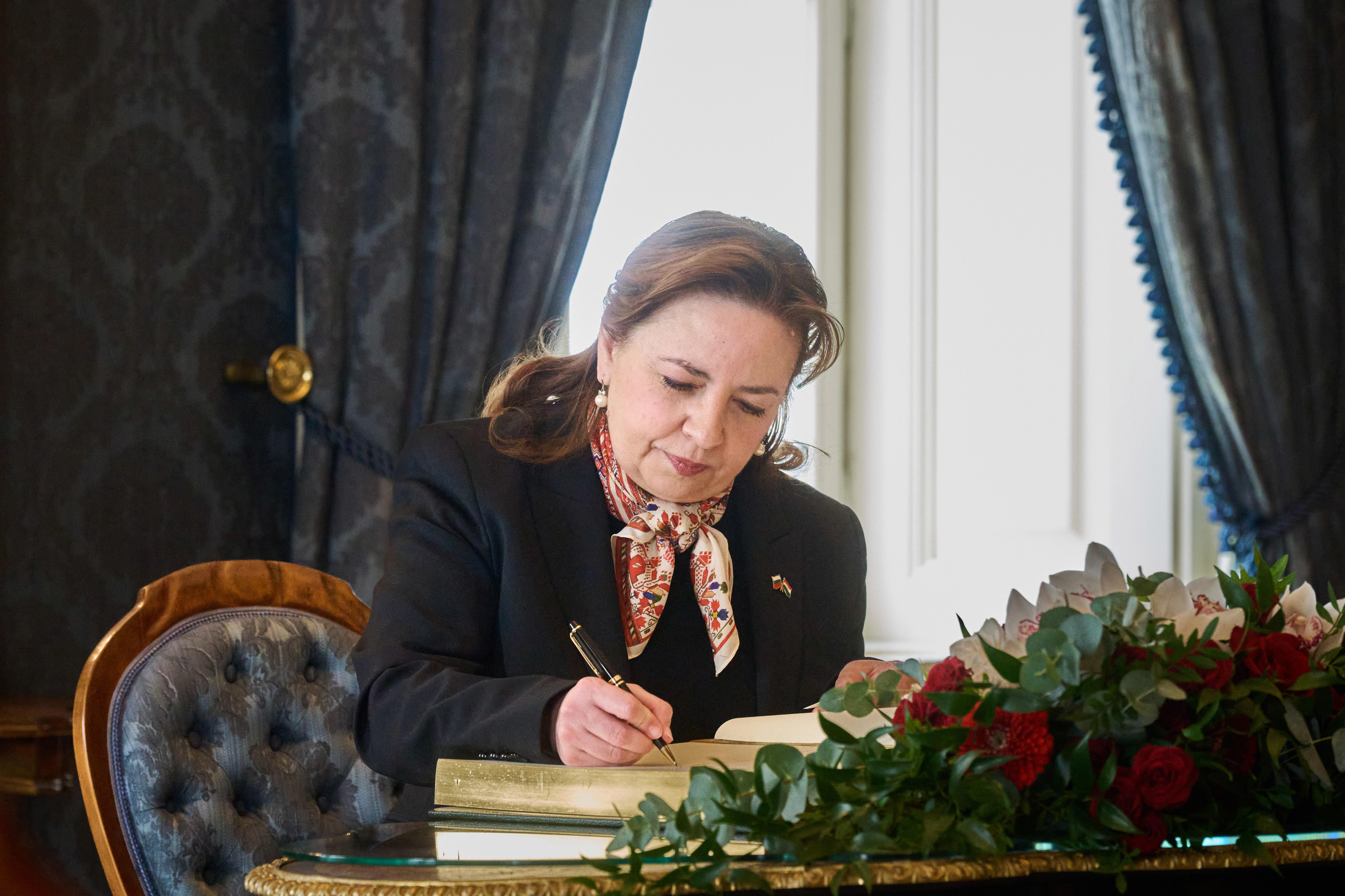 Ambassador Maria Anguelieva presented her Letters of Credence to the President of Hungary, Tamás Sulyok