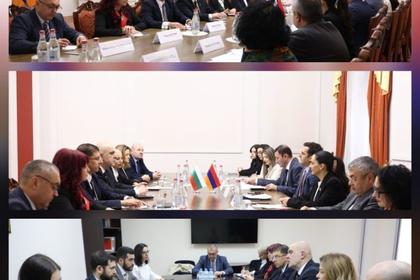 Official visit of the Bulgaria-Armenia Friendship Group to Yerevan