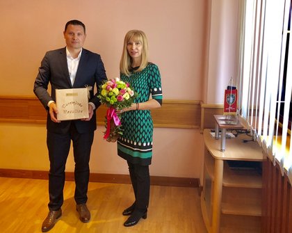 Среща на посланик Таня Димитрова със заместник-кмета на Велика Горица 