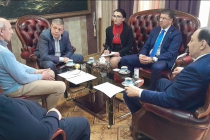 Meeting of Ambassador Extraordinary and Plenipotentiary Nikola Nikolov with Martin Sargsyan, Chairman of the Chamber of Commerce and Industry of the Republic of Armenia