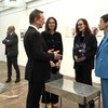 Изложбата „Най-малко четири прегръдки на ден, поне 30 секунди всяка“ на Мая Спасова и Ирис Дитлър бе открита в галерия „Мисията"