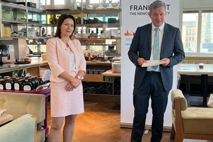 Представяне на България в рамките на Newcomers Kick‑Start Business Breakfast
