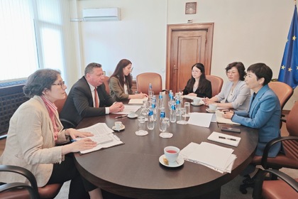 Deputy Minister Christo Polendakov Meets Chinese Ambassador Dai Qingli