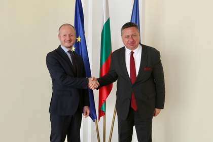Deputy Minister Christo Polendakov Meets Georgian Ambassador Zurab Khamashuridze