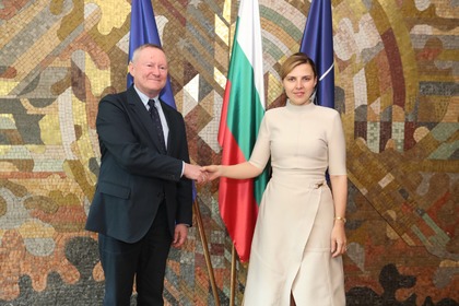 Minister Petrova Meets with Council of Europe Commissioner for Human Rights Michael O’Flaherty