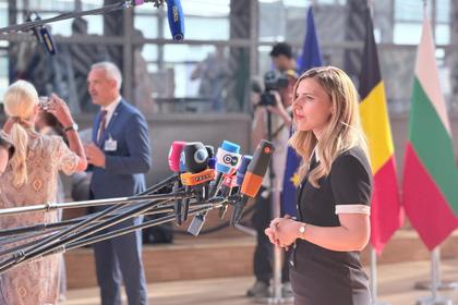 Minister Velislava Petrova Participates in the EU Foreign Affairs Council Meeting