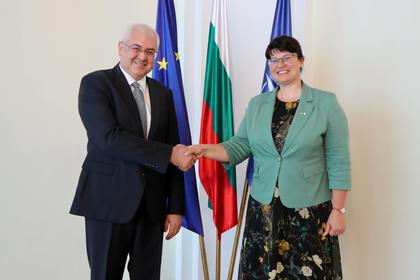Deputy Minister Tasheva Meets with Turkish Ambassador to Bulgaria Mehmet Sait Uyanık