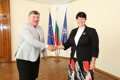 Deputy Minister Ivanka Tasheva Meets with Moldova’s Ambassador to Bulgaria Emil Jacota