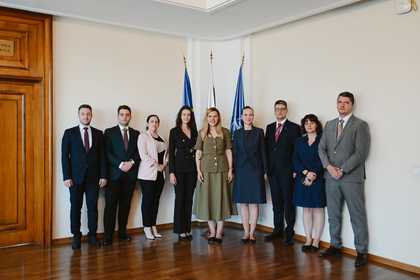 Велислава Петрова към младите дипломати: Бъдете смели, уверени и винаги отстоявайте интересите на България