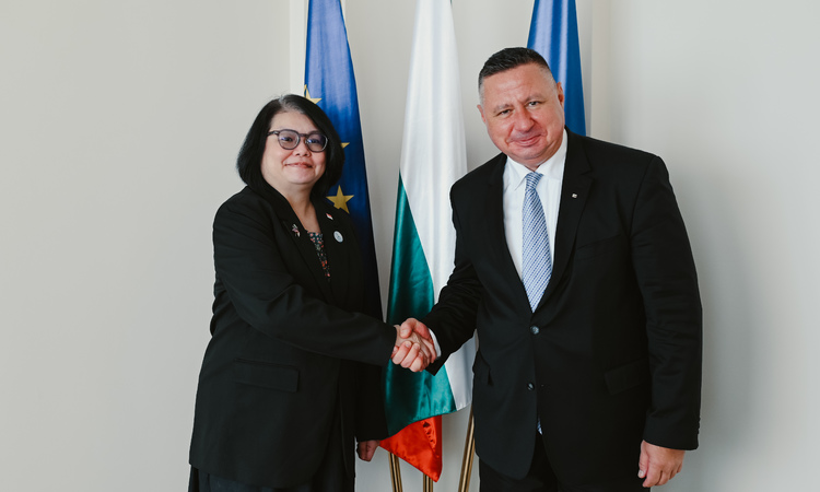 Deputy Minister Polendakov held a meeting with Singapore’s candidate for the International Court of Justice, Ambassador Rena Lee