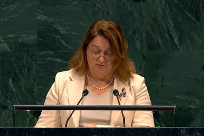 Посланик Гергана Караджова участва с изказване в рамките на Дебата на Общото събрание на ООН относно използването на правото на вето