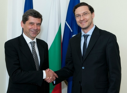 Minister Mitov held talks with newly appointed Ambassador of the Republic of Austria 