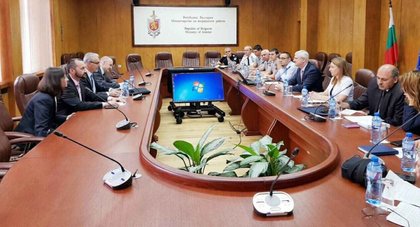 Хуан Карлос Лентихо се срещна с Милко Бернер и със заместник-председателя на Агенцията по ядрено регулиране