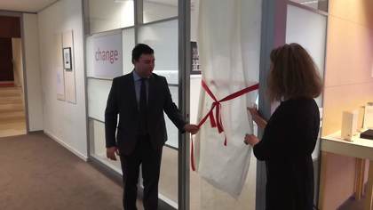 Rumen Alexandrov officially opened an exhibition of Bulgarian artists in the Hague 