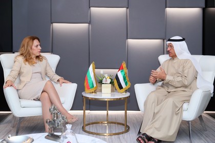 Bulgarian Deputy Prime Minister Mariana Nikolova and UAE Minister of Economy discuss strengthening economic and commercial relations