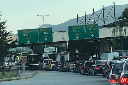 Гърция затвори за чужденци ГКПП Промахон за влизане през нощта