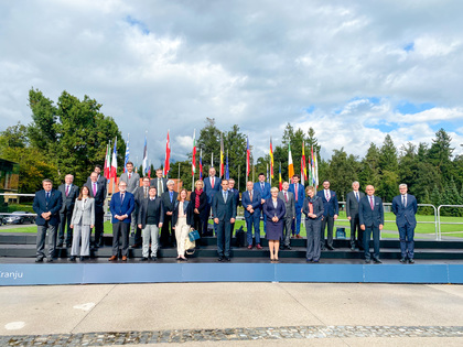 Udeležba veleposlanika Tcherveniakova na srečanju z zunanjim ministrom Slovenije