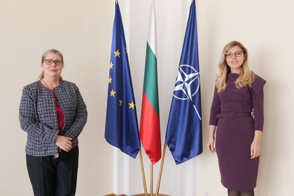 Заместник-министър Велислава Петрова прие заместник-ръководителя на посолството на САЩ  