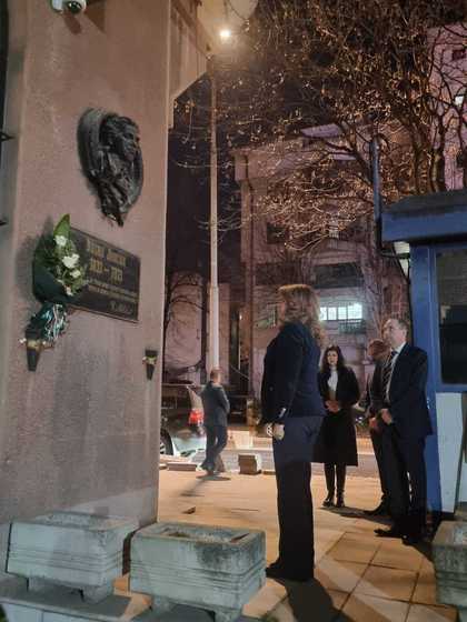 Посолството на Република България в Република Северна Македония отбеляза 150 години от смъртта на Васил Левски   